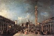 Piazza di San Marco dfh GUARDI, Francesco